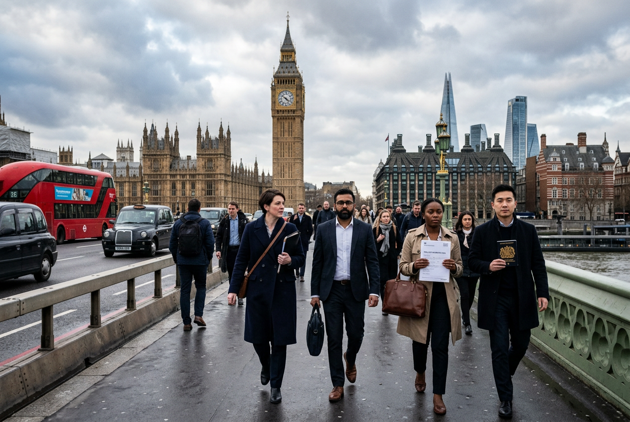 What the UK’s new work-visa rules mean for the diaspora